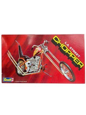 L.A. Street Chopper Motorcycle Revell 1/8 Model Kit NEW